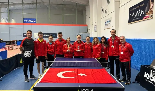 Milli para atlet Ebrar Keskin, Çekya'daki turnuvada altın madalya kazandı
