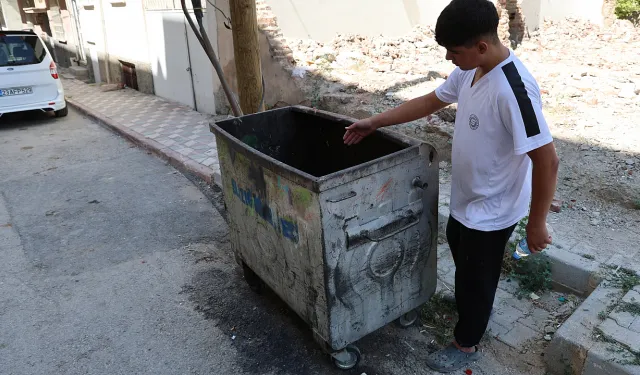 Elazığ'da çöp konteynerinde yeni doğmuş bebek bulundu