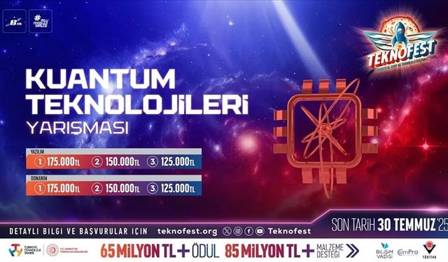 TEKNOFEST Kuantum Teknolojileri Yarışması'na başvurular sürüyor