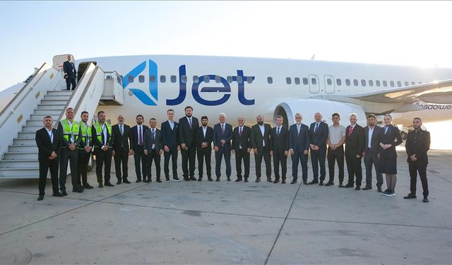 AJet, Sabiha Gökçen Havalimanı'ndan Şam'a ilk uçuşunu tamamladı