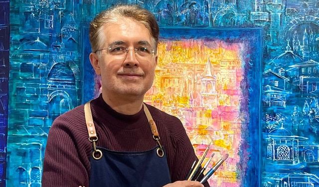 Ressam Cemal Toy'un "Kalp Hizası" sergisi 23 Ağustos'ta AKM'de açılacak
