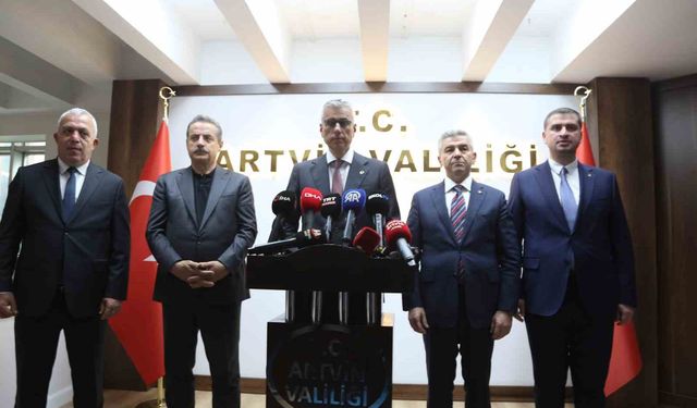 Bakan Memişoğlu Artvin’e 400 yataklı hastane müjdesi verdi