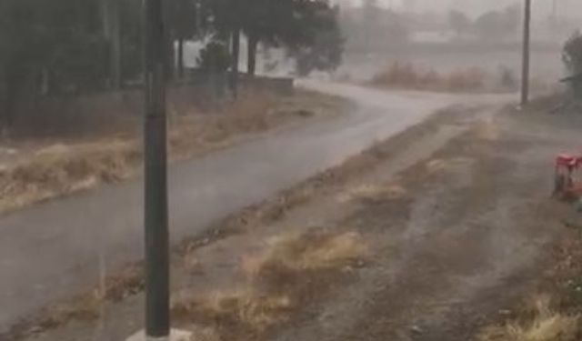 Seyitgazi’de ağustos ayında sağanak yağış