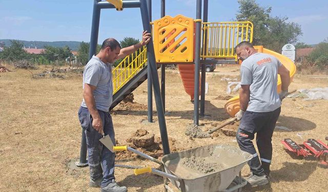 Bilecik’te çocuklar için 14 köye yeni oyun parkı