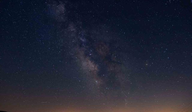 Meteor yağmuru görsel şölen sundu