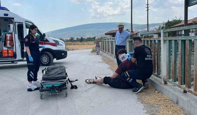 Menteşe’de motosiklet kazası: 1 yaralı
