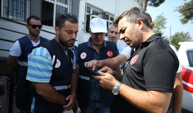 Sındırgı'da hasar tespit çalışmaları sürüyor