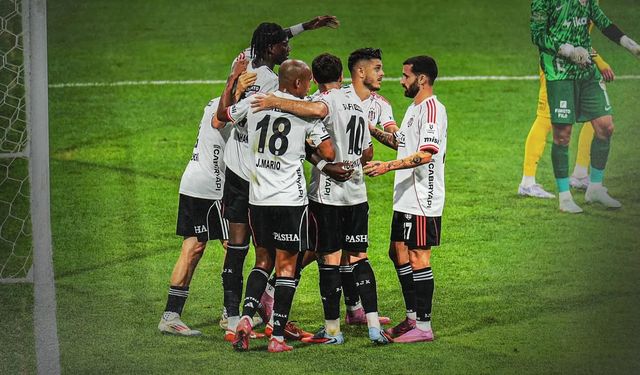 Beşiktaş Süper Lig’e Galibiyetle Başladı