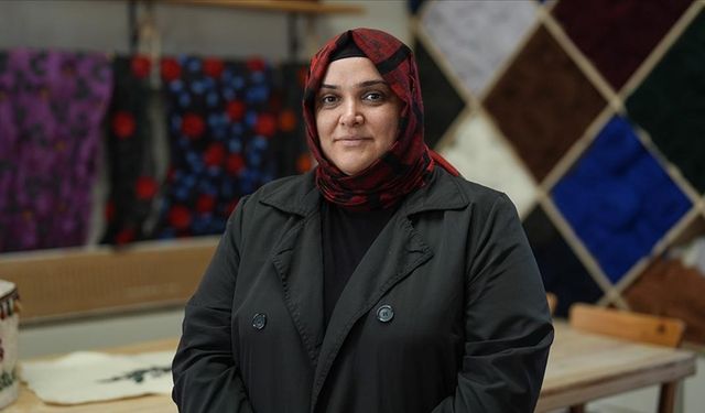 Keçeyi sanata dönüştüren usta, ürünlerini 45 ülkeye satıyor