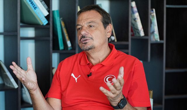 A Milli Basketbol Takımı Başantrenörü Ergin Ataman: Şampiyonaya hazırız