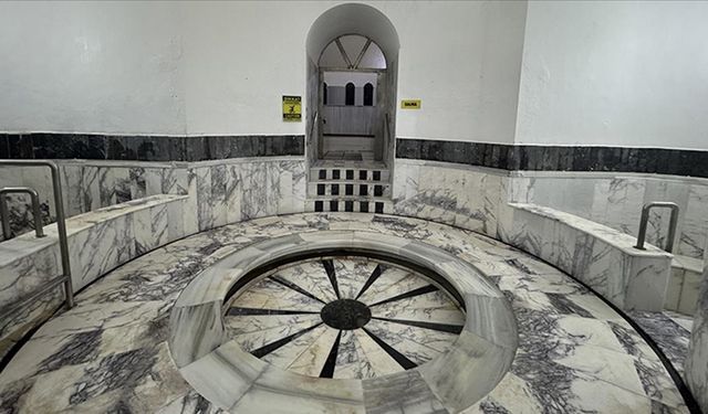 Yalova'daki 1700 yıllık Bizans hamamının rölövesi çıkartıldı
