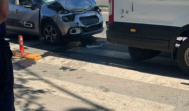 Diyarbakır’da trafik kazası: 1 yaralı