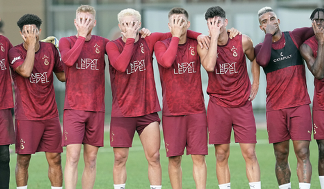 Galatasaray'da Eintracht Frankfurt maçı hazırlıkları
