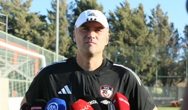 Gaziantep FK Teknik Direktörü Burak Yılmaz'ın Kocaelispor karşısındaki tek hedefi galibiyet