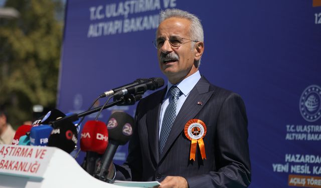 Bakan Uraloğlu, Elazığ'daki Hazardağlı Yeni Nesil Kavşağı'nın açılışında konuştu