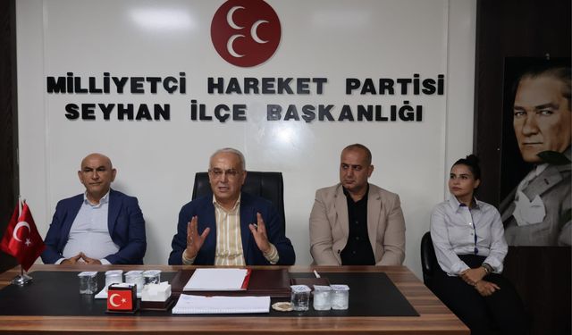 MHP Adana İl Başkanı Yusuf Kanlı: “Terörsüz Türkiye hamlesi stratejik bilge aklın eseridir”