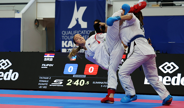 Dünya Karate Şampiyonası Kalifikasyon Turnuvası, Fransa'da yapıldı