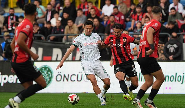 Konyaspor, Gençlerbirliği'ni 2-1 mağlup etti