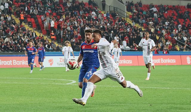 Ziraat Türkiye Kupası'nda Gaziantep FK üst tura yükselmeyi başardı