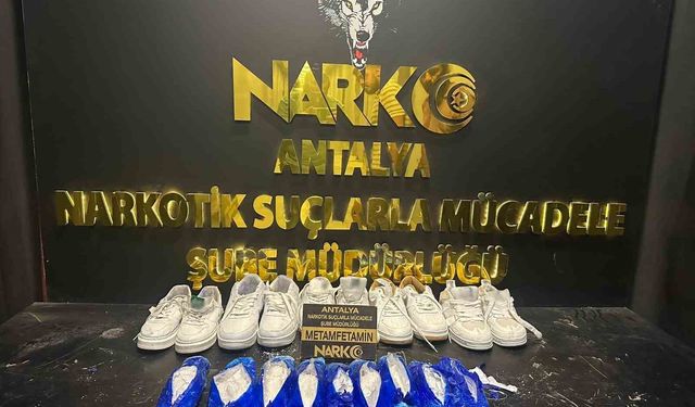 Antalya’da son bir haftadaki uyuşturucu operasyonlarında 18 kişi tutuklandı