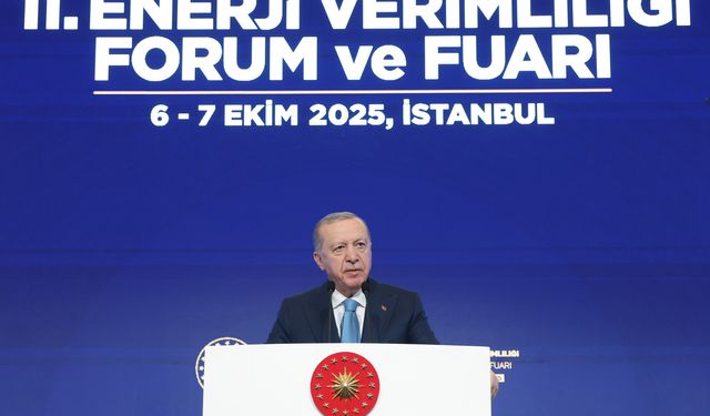 Cumhurbaşkanı Erdoğan: Yeşil enerjiye yatırım yapan ülkelerin başında geliyoruz