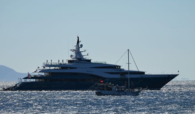 Mega Yat "Sunrays" Bodrum'da