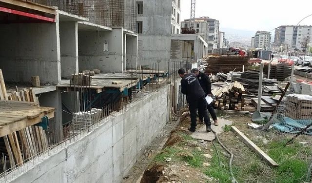 Malatya'da şantiyede iş kazası: 1 yaralı