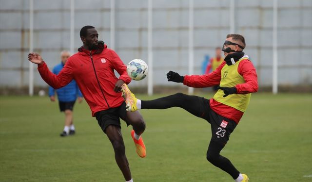 Sivasspor, Ümraniyespor maçının hazırlıklarına devam etti