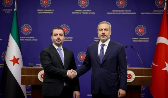 Dışişleri Bakanı Fidan Suriyeli Mevkidaşı ile Ortak Basın Toplantısı Düzenledi