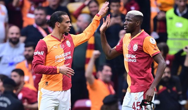 Galatasaray, evinde geriden gelip kazandı | Süper Lig'de Galatasaray 3-1 Göztepe