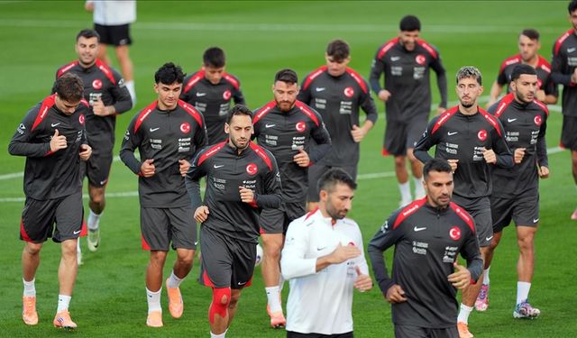 A Milli Futbol Takımı'nda hazırlıklar başladı