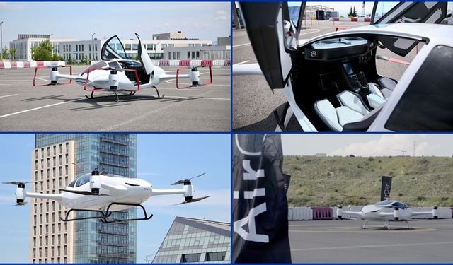 Yerli uçan araba AirCar ön siparişe açıldı