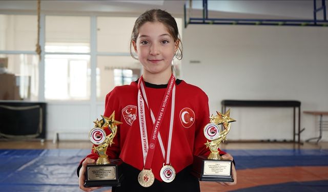 Yetenek taramasıyla keşfedilen sporcu, 2,5 ayda Türkiye şampiyonu oldu