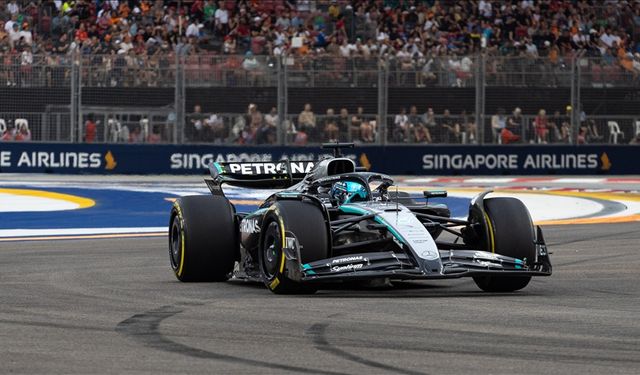 Formula 1 Singapur Grand Prix'sinde pole pozisyonu Russell'ın