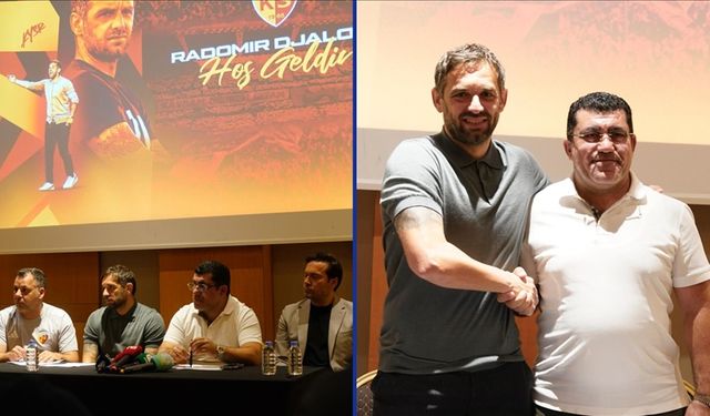Zecorner Kayserispor'da anlaşmaya varılan Radomir Djalovic için imza töreni düzenlendi