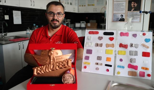 Yarayı çabuk iyileştiren antimikrobiyal bant TEKNOFEST'te ödül getirdi