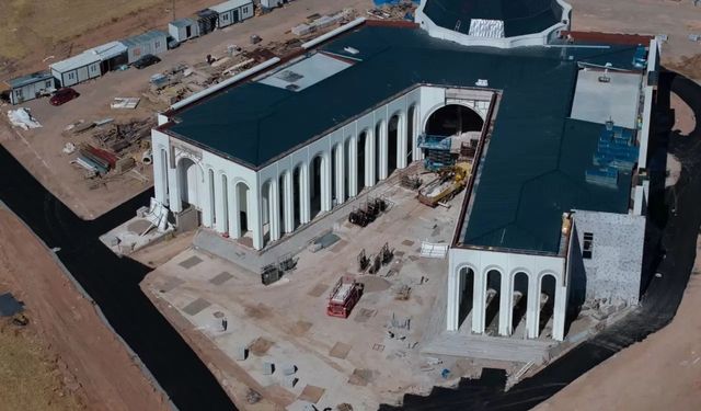 MHP Lideri Bahçeli'nin hibe ettiği arazi üzerine inşa edilen Horasan Erenleri Cemevi Külliyesi 11 Ekim'de açılıyor