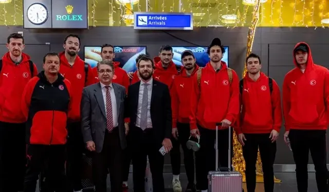 A Milli Erkek Basketbol Takımı, İsviçre'ye gitti