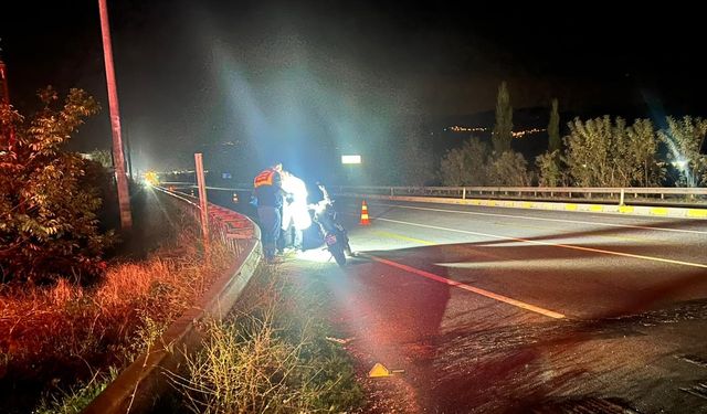 Aydın'da kamyonetle çarpışan motosikletin sürücüsü öldü