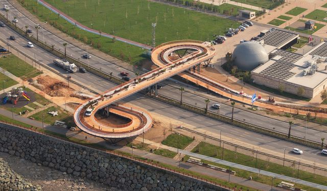 Karadeniz'in ilk ekolojik üst geçidi ilgi çekiyor