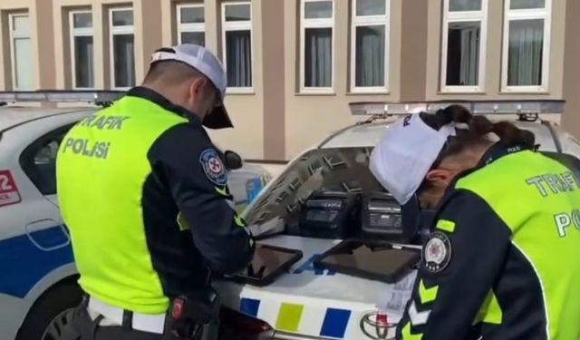 Kütahya'da okul servislerine güvenlik denetimi