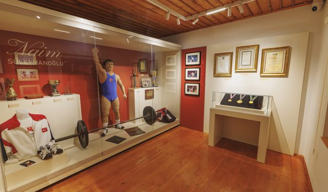 Naim Süleymanoğlu'nun Mestanlı'daki evi müzeye dönüştürüldü