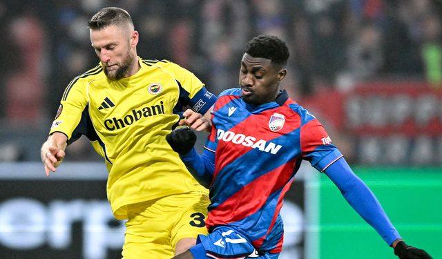 Fenerbahçe, UEFA Avrupa Ligi'nde Çekya deplasmanından beraberlikle döndü