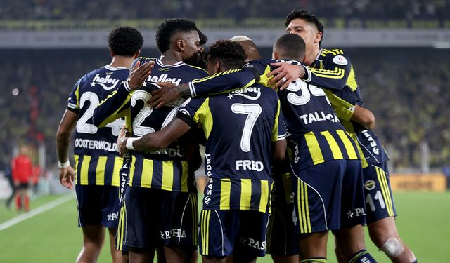 Gol yağmurunda kazanan Fenerbahçe!