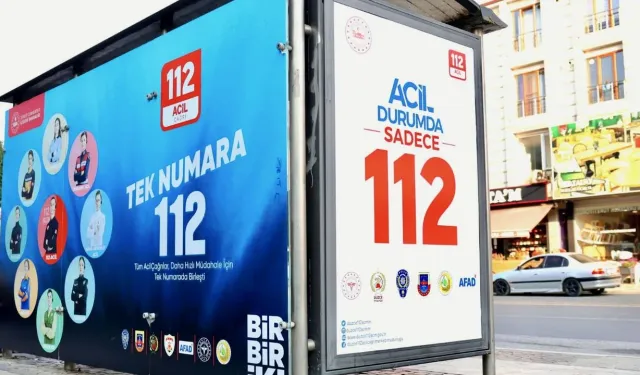 Düzce'de "112 Acil Çağrı Durağı" oluşturuldu
