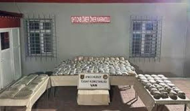 Van hudut hattında 109 kilo 20 gram yasaklı madde ele geçirildi