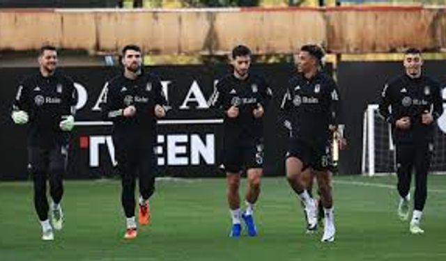 Beşiktaş, Samsunspor maçının hazırlıklarına devam etti