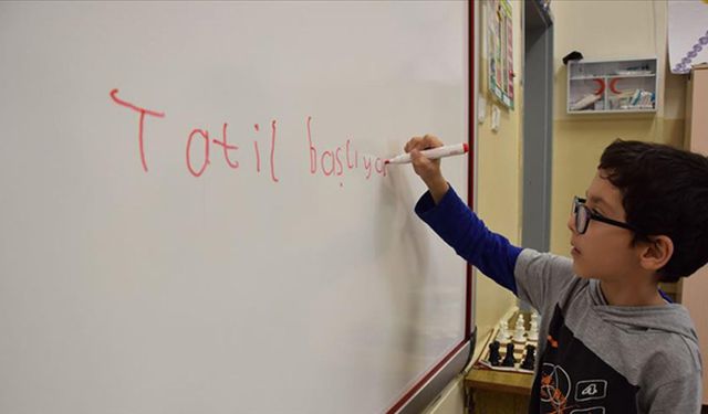 Okullarda ara tatil bugün başlıyor