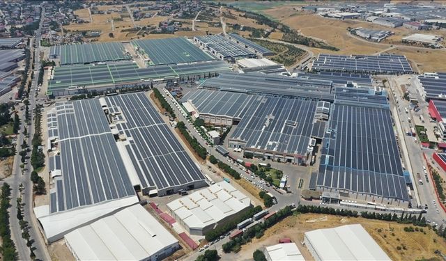 Organize Sanayi Bölgelerinde elektrik üretiminde yenilenebilir enerjinin payı giderek yükseliyor