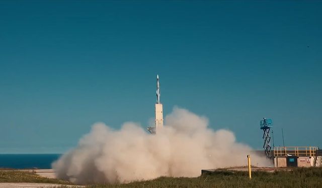 SİPER 1 Füzesi, otonom batarya atışında hedefi tam isabetle vurdu